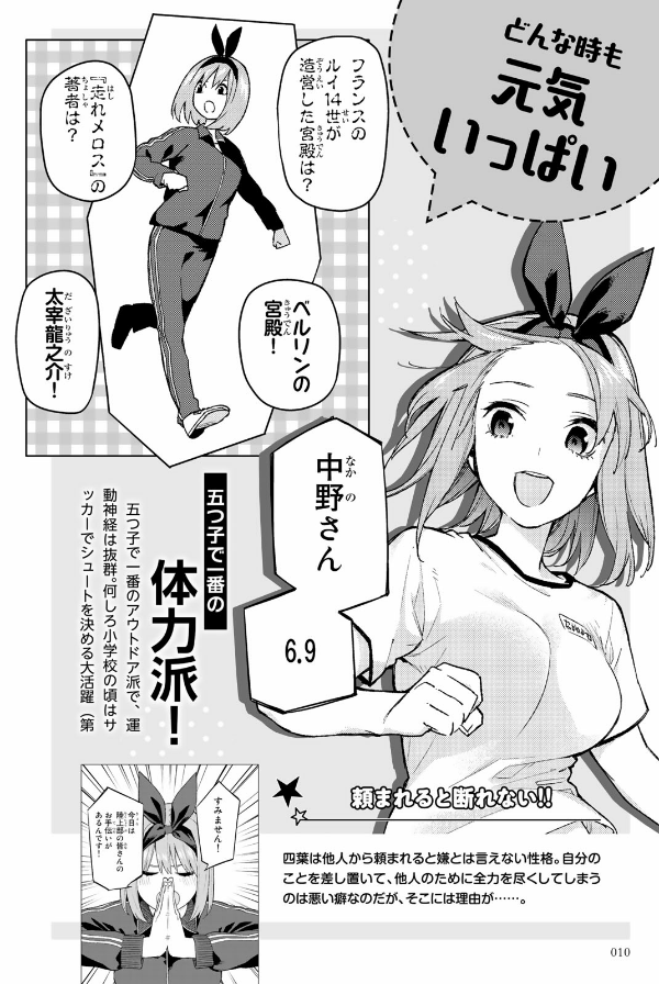 五等分の花嫁 キャラクターブック 四葉 (KCデラックス)