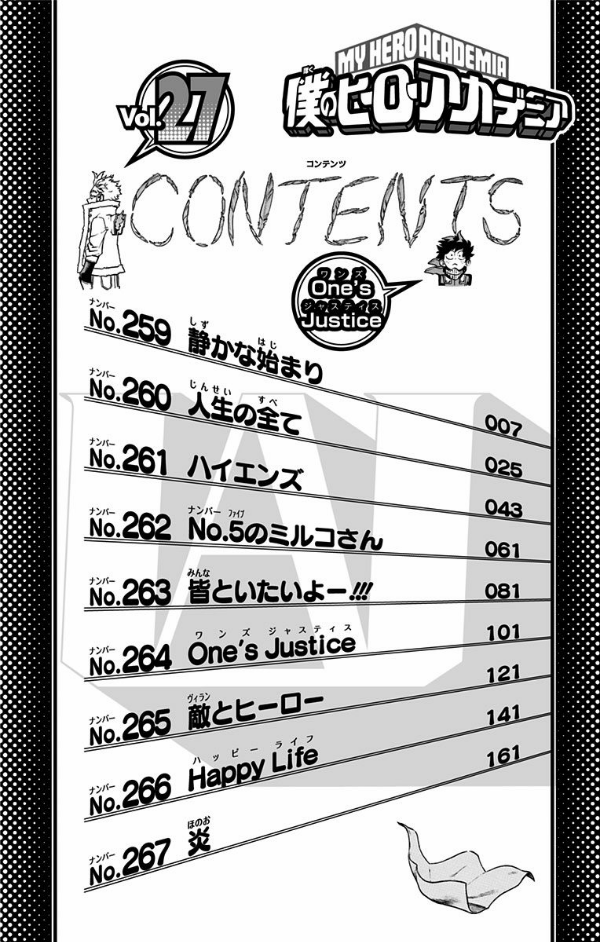 僕のヒーローアカデミア 27 - BOKU NO HIROUAKADEMIA 27