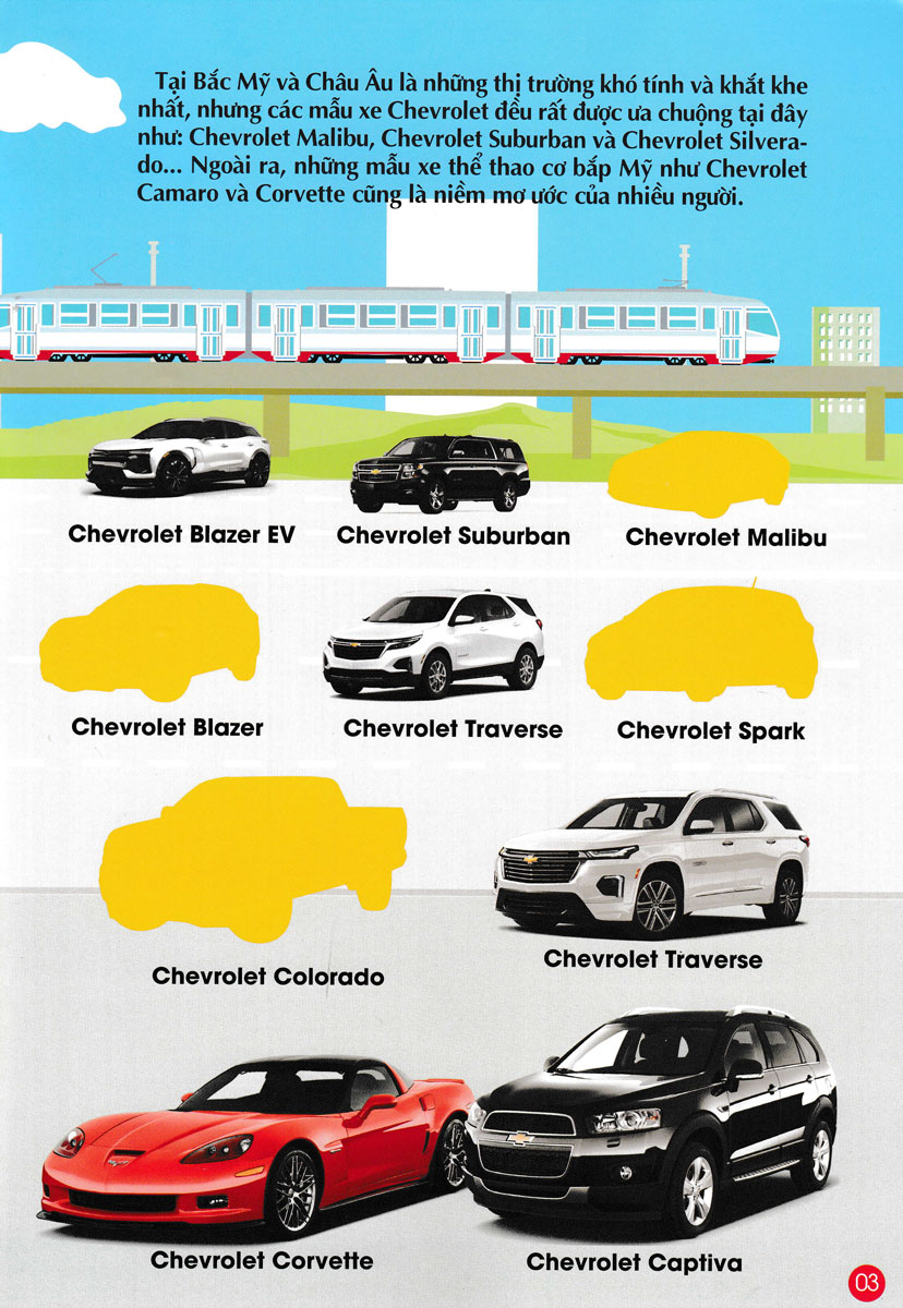 Bóc Dán Hình Sticker Thông Minh - Cars: Các Hãng Xe Hơi Trên Thế Giới Tập 3 _VT