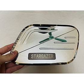 Ốp nắp bình bình xăng xe Stargazer 2022 - 2023 mạ crom cao cấp