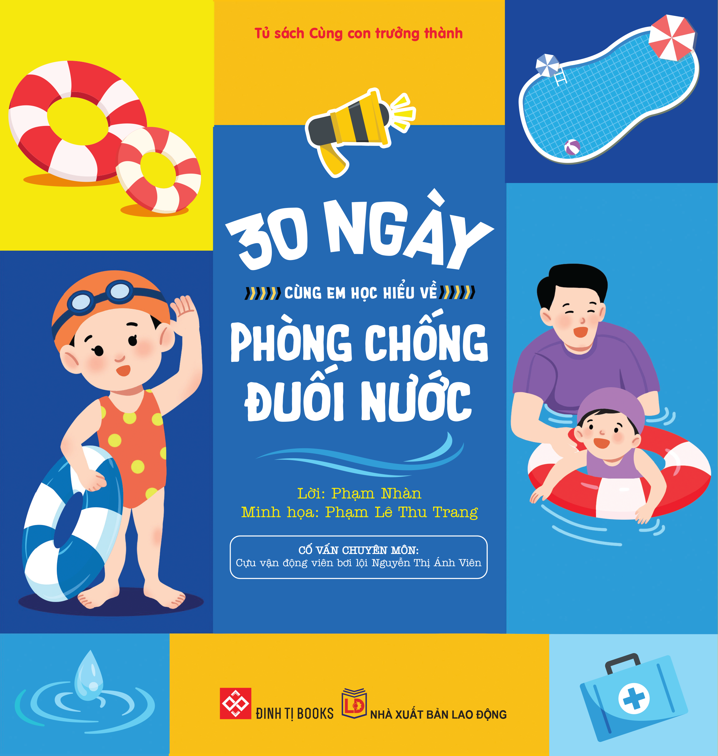Sách - Bộ Sách 30 Ngày Cùng Em Học Hiểu Về - Phòng Cháy, Chữa Cháy + Phòng Chống Đuối Nước (Bộ 2 Cuốn)