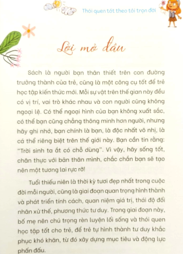 Nhật ký trưởng thành của đứa trẻ ngoan - Thói quen tốt theo tôi trọn đời (Tái bản)