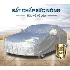 Bạt phủ ô tô cao cấp 3 lớp tráng nhôm chống nắng chống mưa hiệu quả có đầy đủ các kích cỡ xe Sedan, Hatchbach Ngoại thất