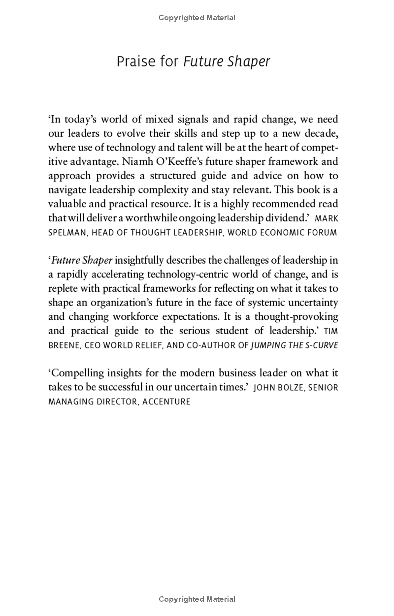 Future Shaper: How Leaders Can Take Charge In An Uncertain World (Kogan Page Inspire)
