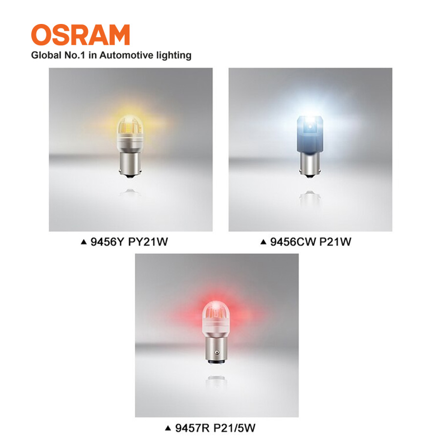 Combo 2 Bóng Đèn Led Tín Hiệu AUX OSRAM P21 12V - Nhập Khẩu Chính Hãng
