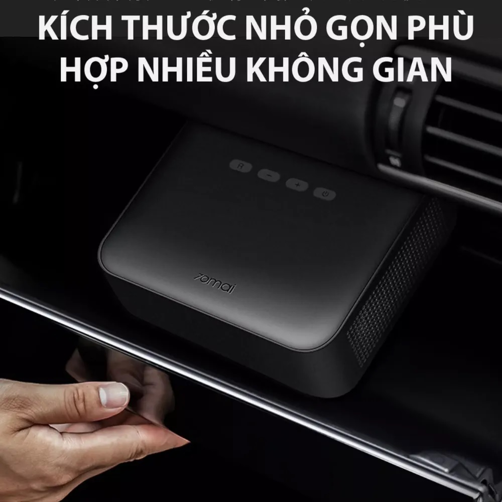 Bơm lốp ô tô 70mai Midrive TP03 bơm điện đa năng áp suất lớn, chân tẩu ô tô - Hàng chính hãng