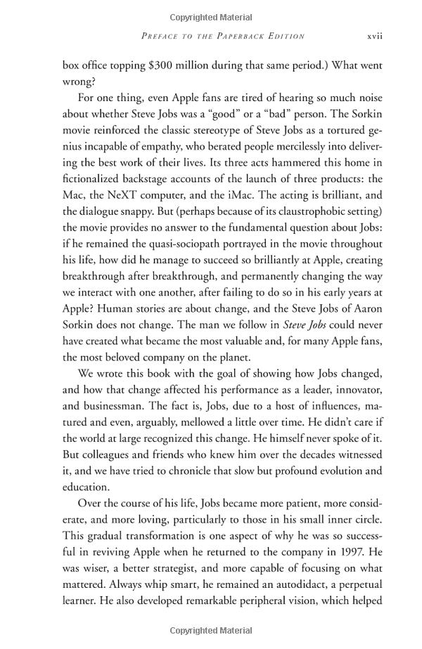 Becoming Steve Jobs