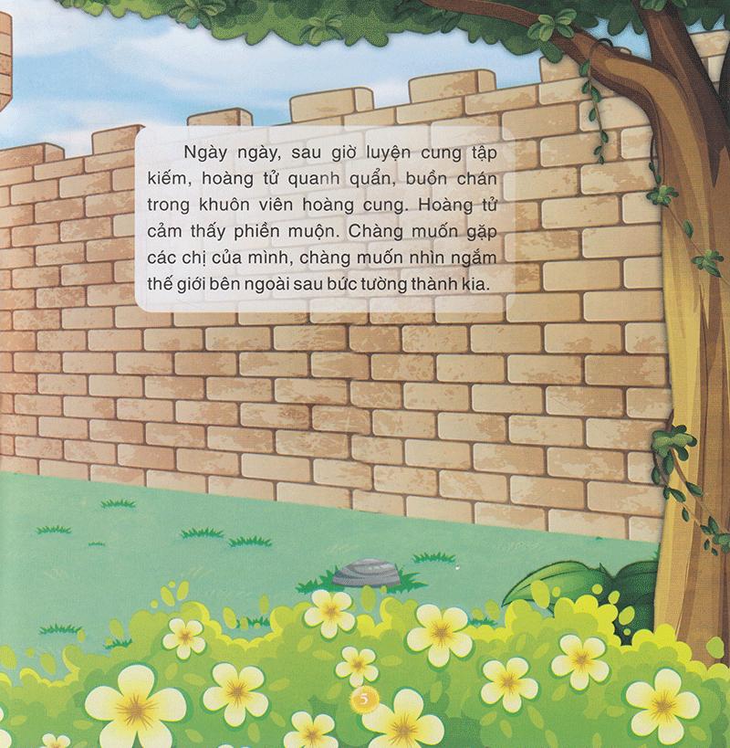 Truyện Cổ Tích Hoàng Tử Và Công Chúa - Hoàng Tử Và Phù Thủy Bốn Mắt