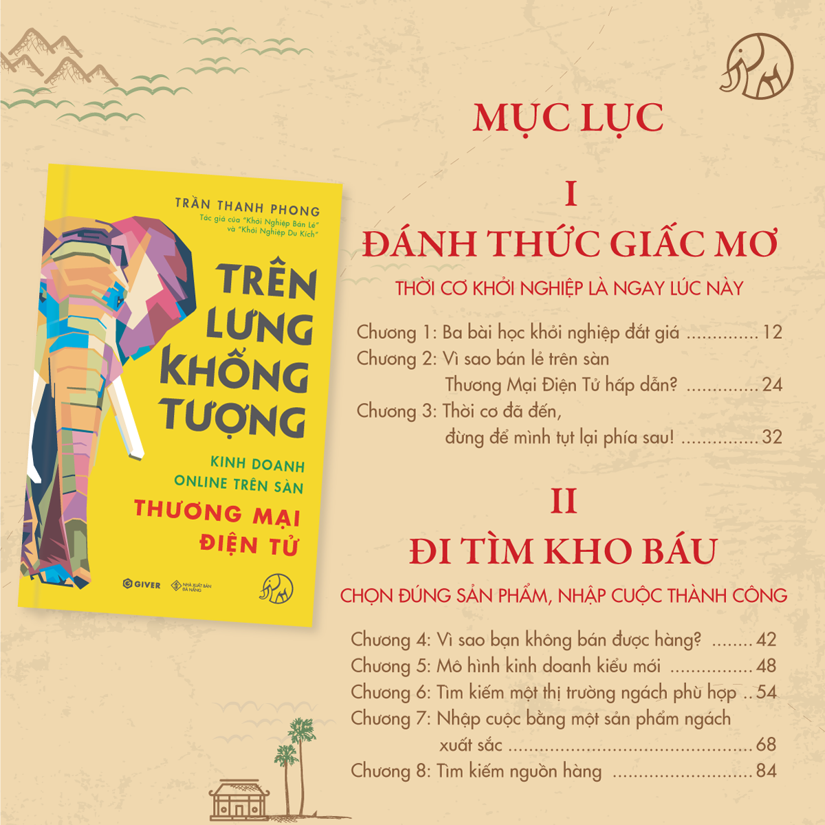 Trên Lưng Khổng Tượng - Kinh Doanh Online Trên Sàn Thương Mại Điện Tử - Khởi Nghiệp Với Bán Hàng Qua Mạng và Nhãn Hàng Riêng