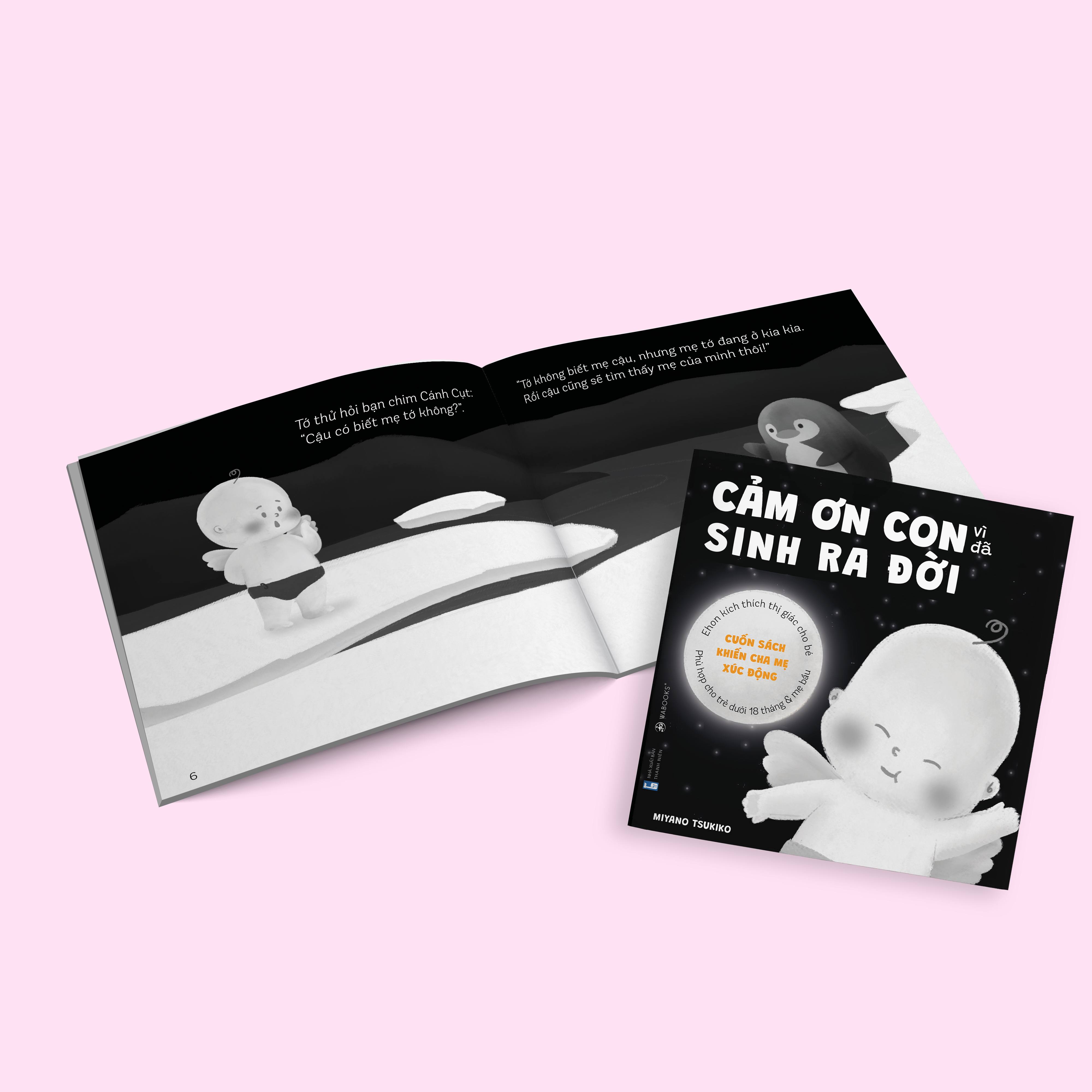 Sách Ehon Cảm Ơn Con - Cảm Ơn Con Vì Đã Sinh Ra Đời