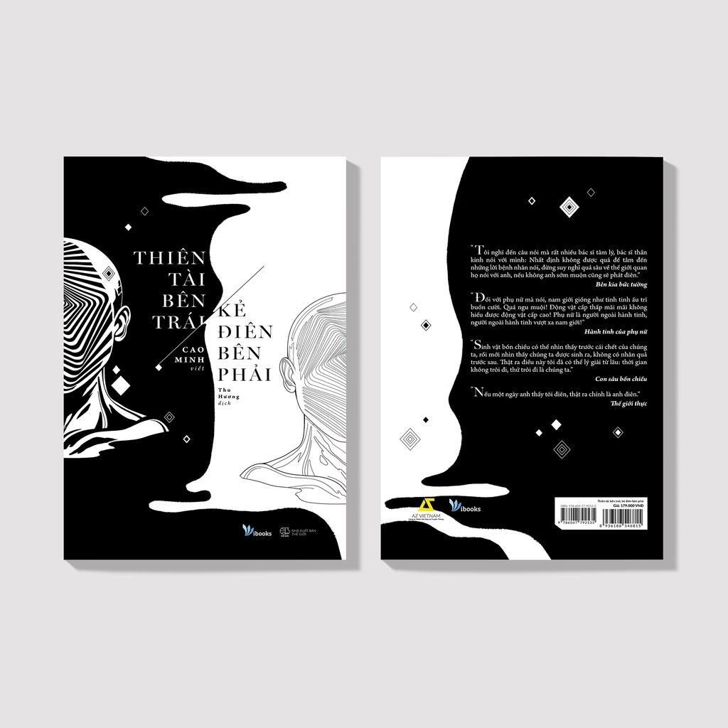 Sách - Thiên Tài Bên Trái, Kẻ Điên Bên Phải (Tái Bản)