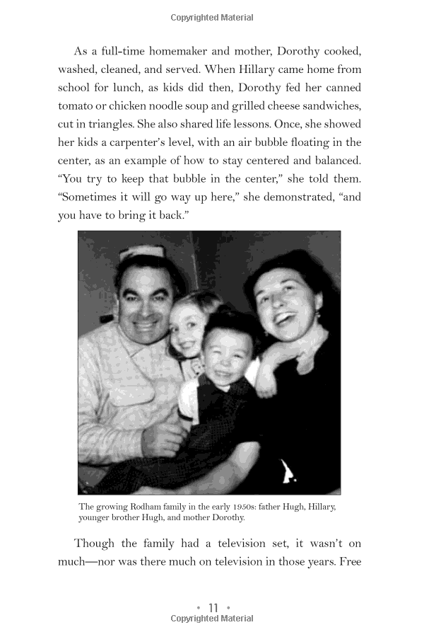Hillary Rodham Clinton: a Woman Living History