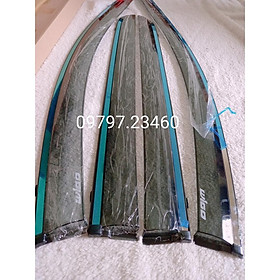 Vè che mưa Wigo 2018-2022 chỉ mạ inox, chất liệu dày và bền, có vi deo rivew sản phẩm