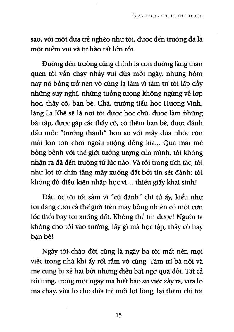 Gian Truân Chỉ Là Thử Thách