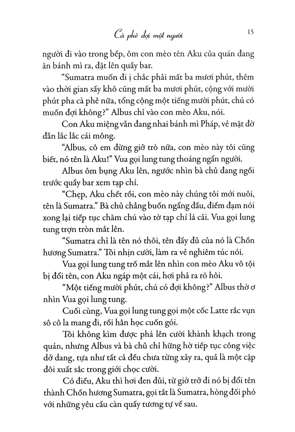 Cà Phê Đợi Một Người (Tái Bản)