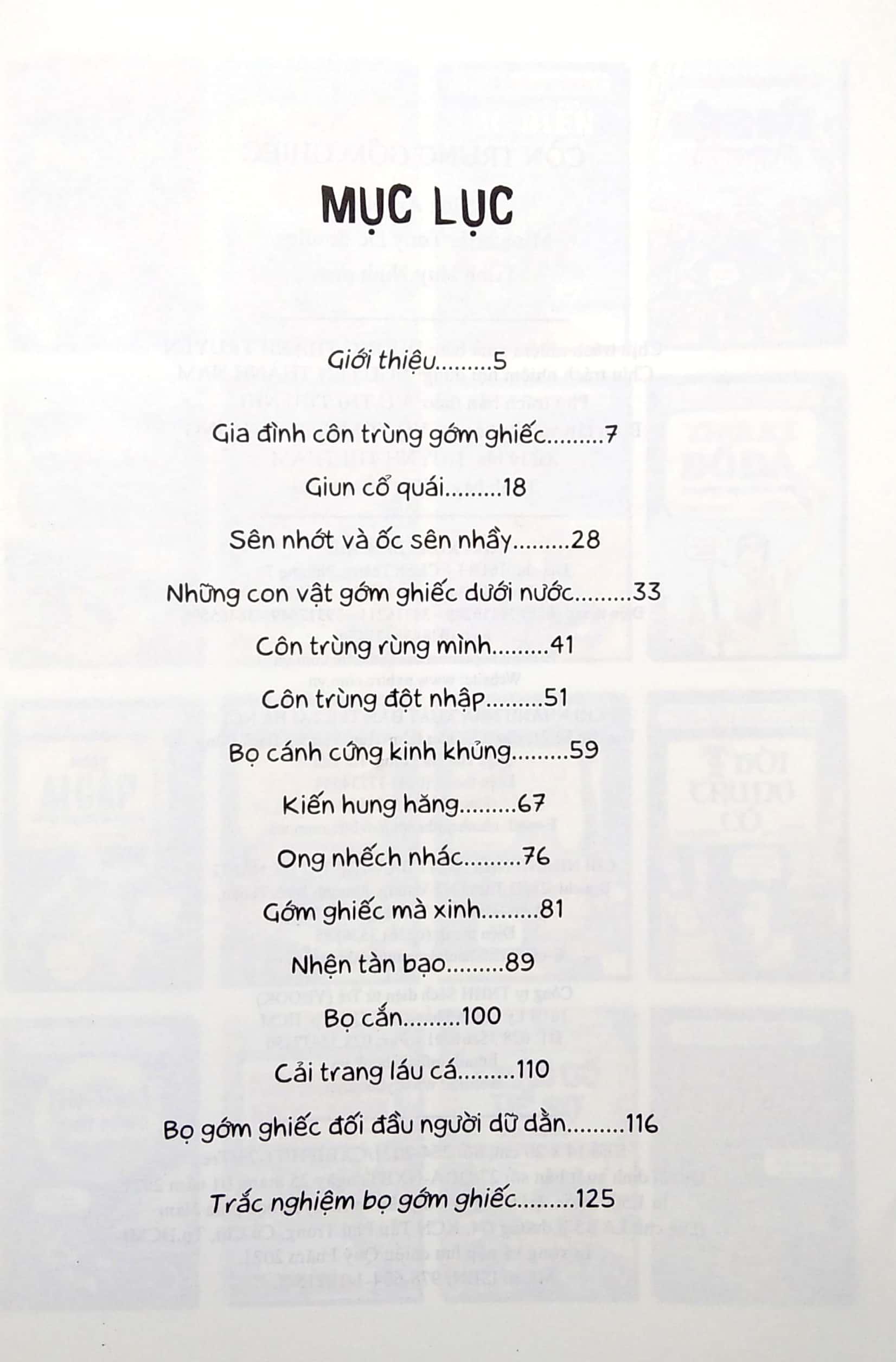 Côn Trùng Gớm Ghiếc (Tái Bản)