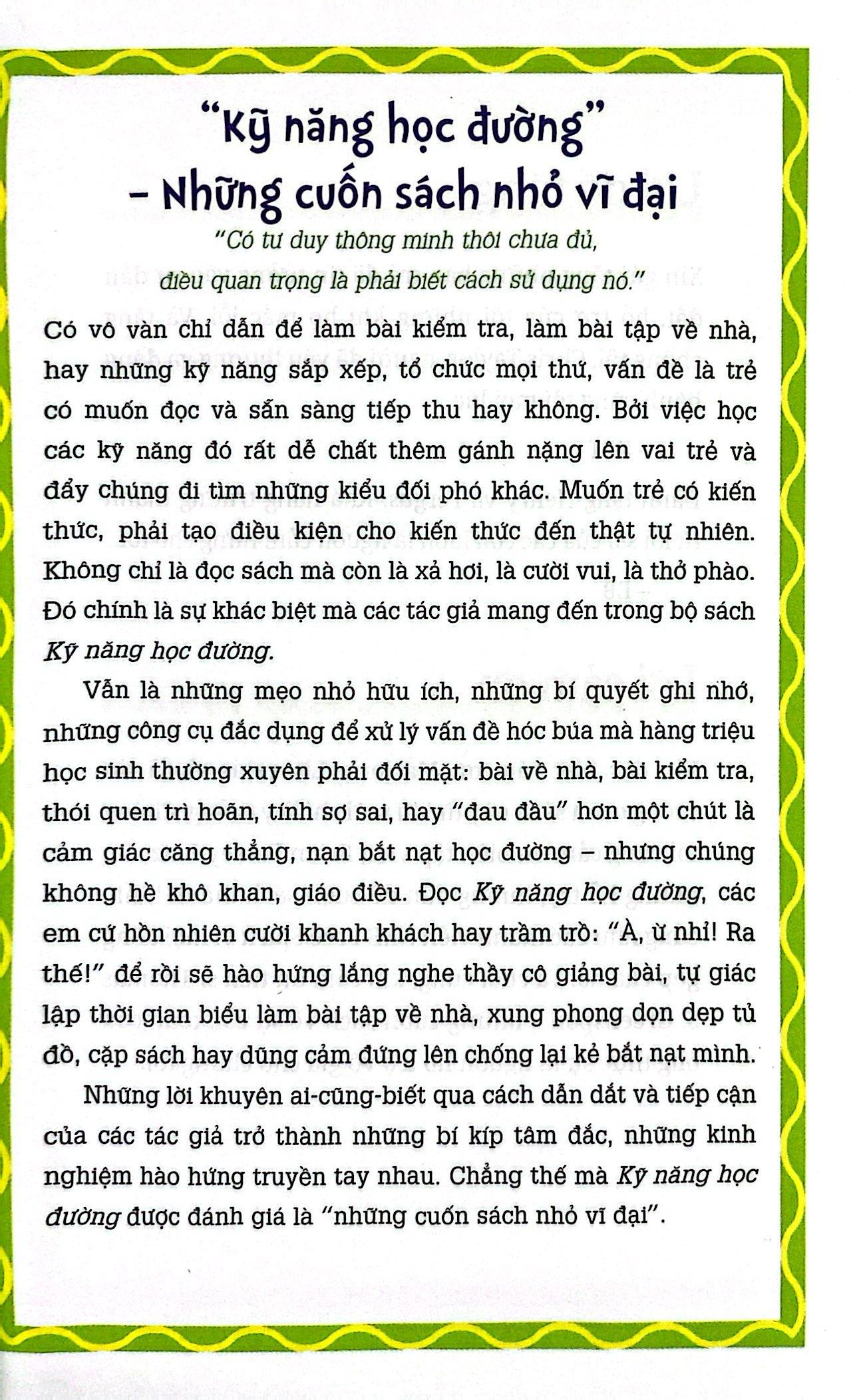 Kỹ Năng Học Đường - Mắc Lỗi Ư? Đừng Sợ!