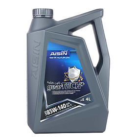 Nhớt Hộp Số Thường AISIN GSL585144P 85W-140 GL-5 Geartech+ 4L