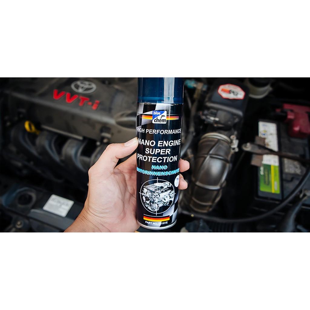 Dung dịch bluechem Bảo vệ Động cơ - Công nghệ Nano (Nano Engine Super Protection) 250ml