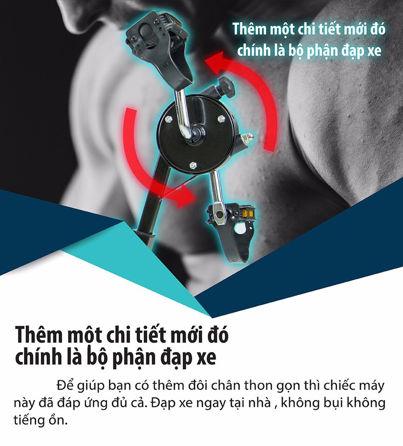 Máy Tập Cơ Bụng Đa Năng Cải Tiến New Six Pack Care KM2018 (hàng nhập khẩu)