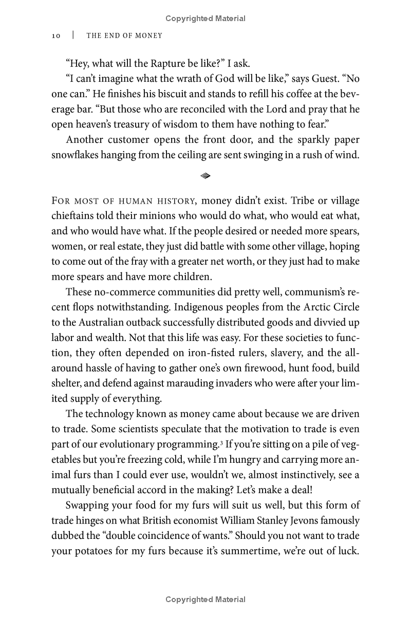 The End of Money