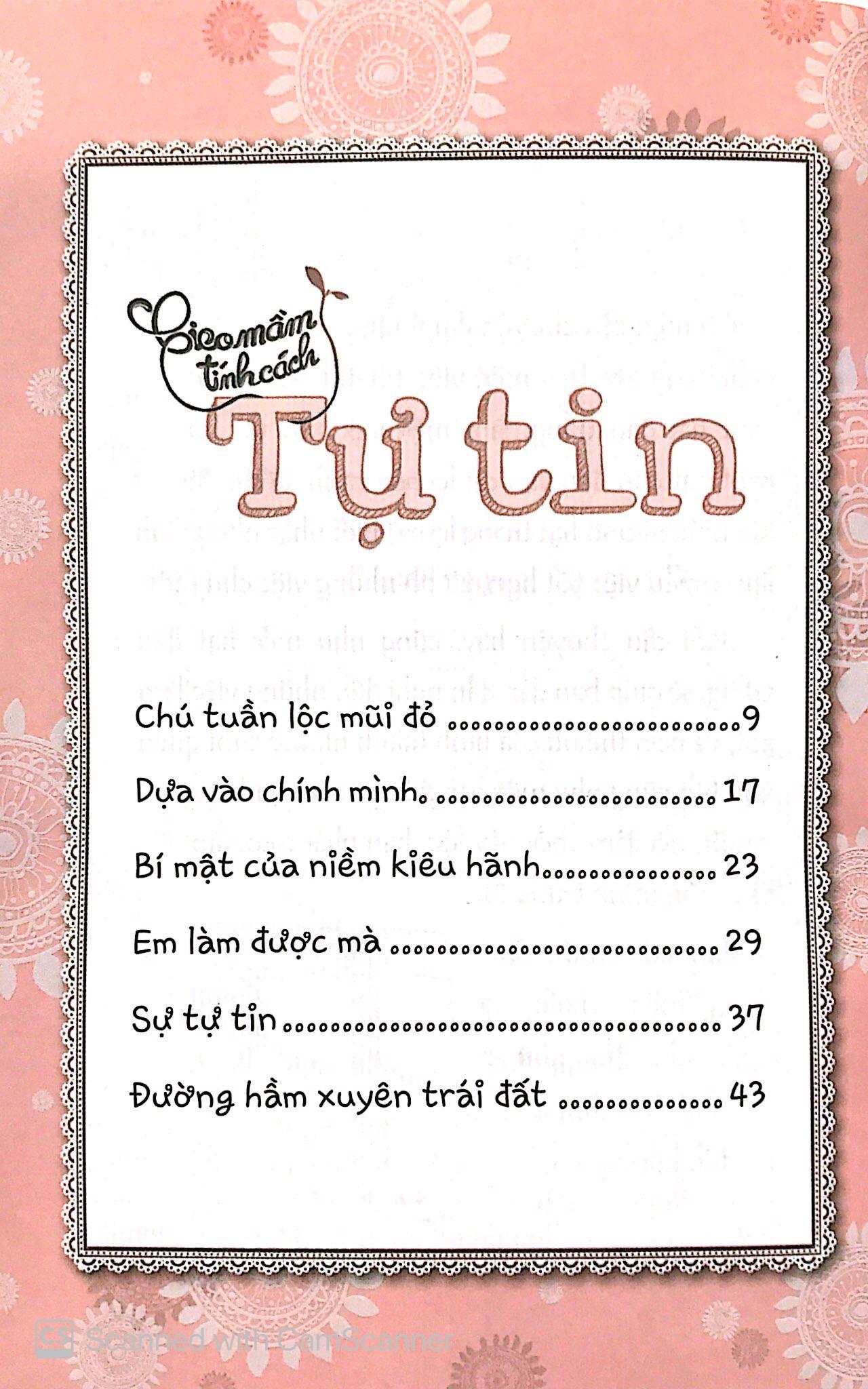 Gieo Mầm Tính Cách – Tự Tin ( Tái Bản )