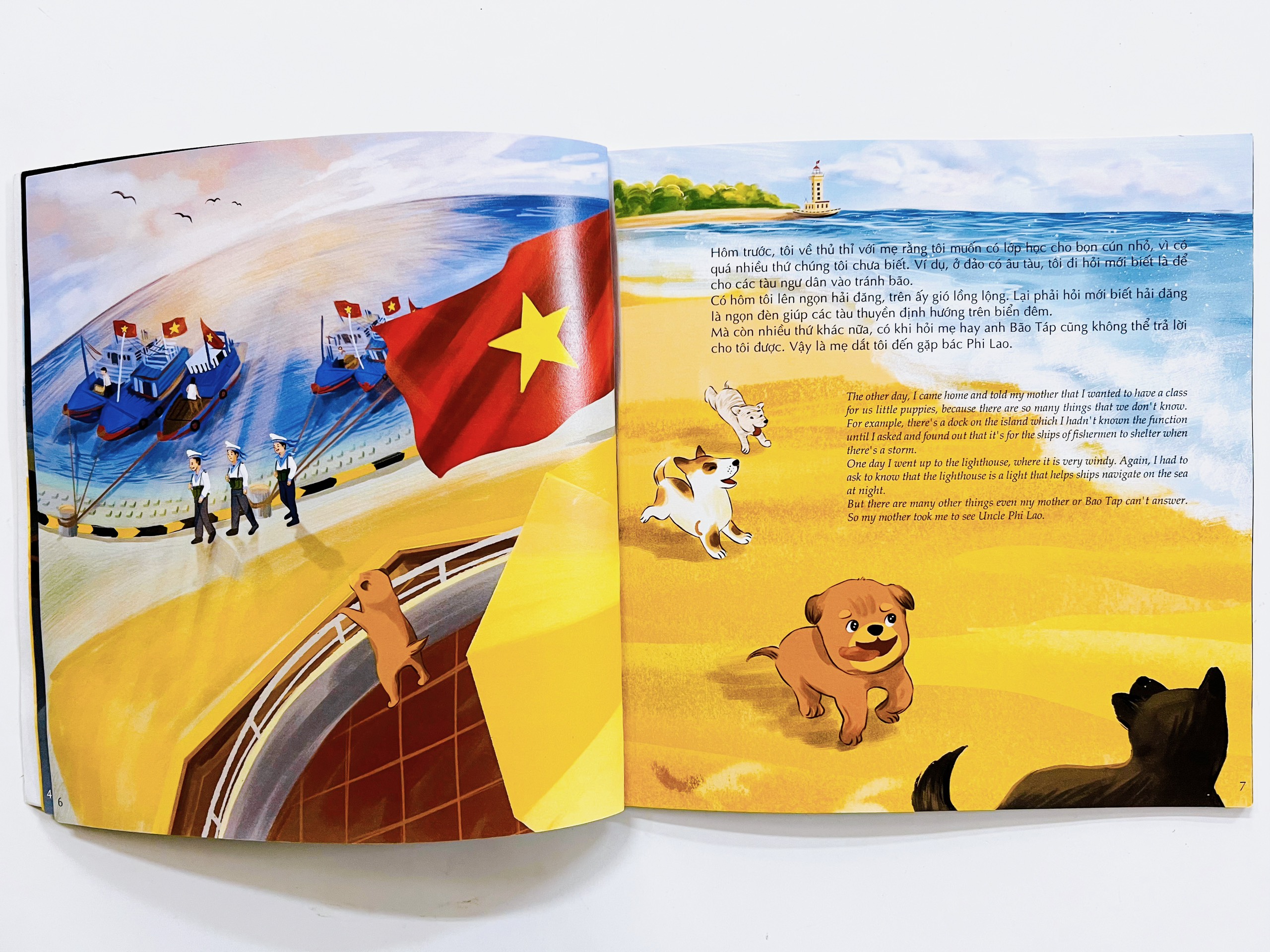 Bộ sách - Em Yêu Việt Nam Mình 2: Phong Ba Nơi đầu Sóng + Biển ấy Là Của Mình - LionBooks - Bìa Mềm