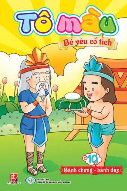 Bộ 12 cuốn Tô Màu Bé Yêu Cổ Tích