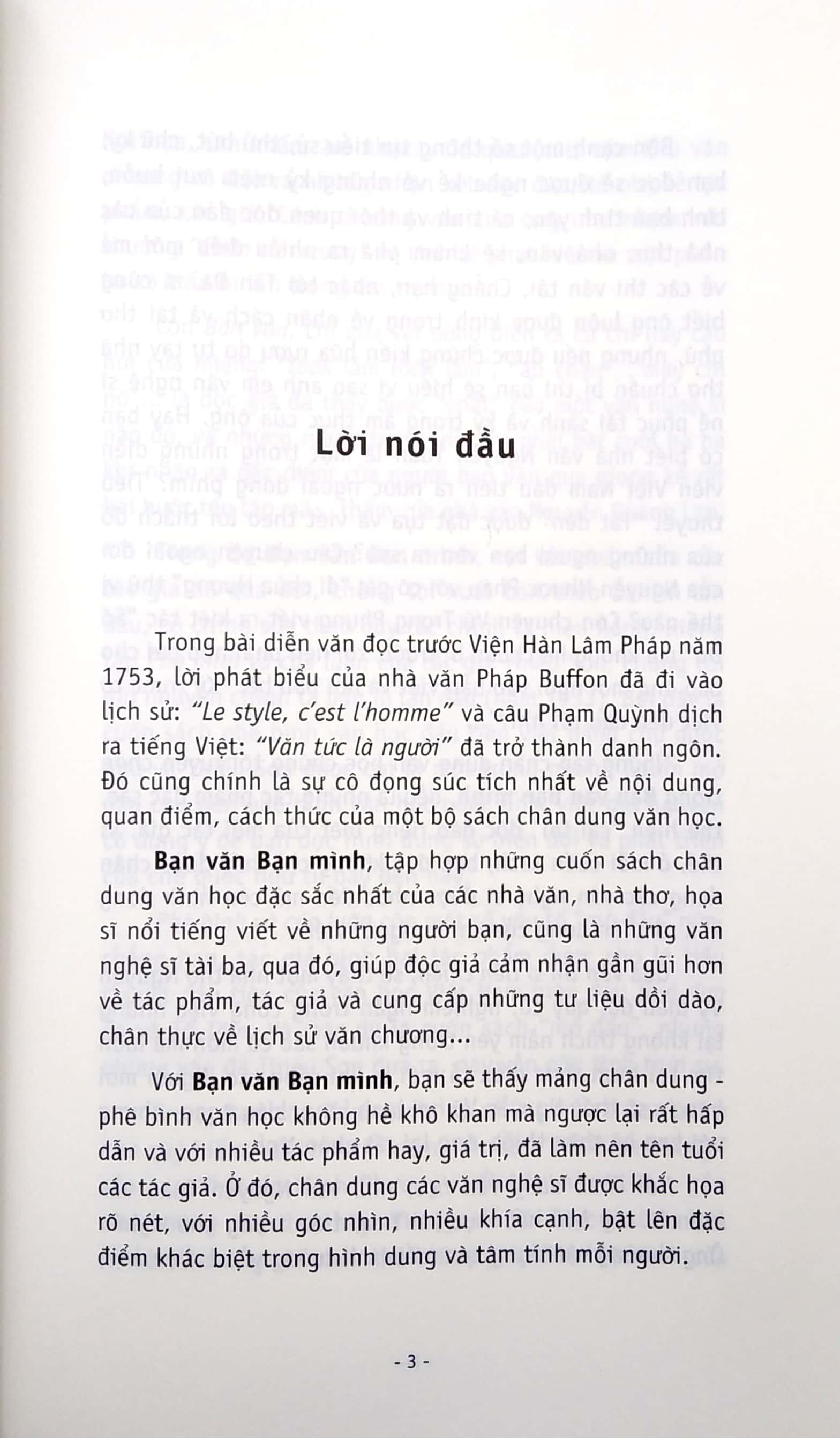 Bạn Văn Bạn Mình: Hình Dung Và Tâm Tưởng