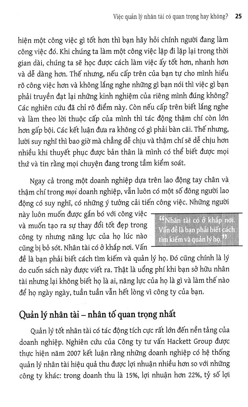 Nhân Tài Của Bạn - Họ Là Ai?