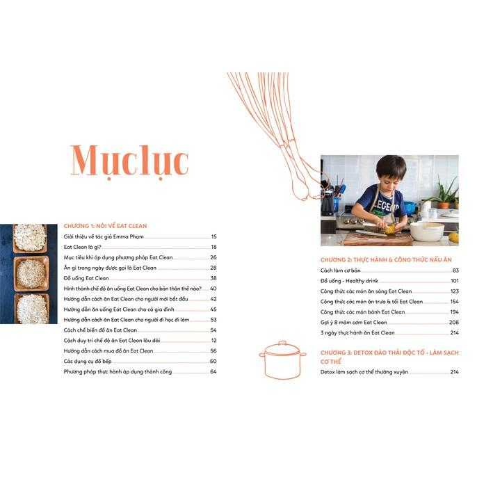 Sách - Eat Clean - Ăn Sạch Sống Khỏe ( tặng kèm bookmark Sáng Tạo )