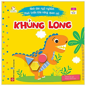Hình Dán Ngộ Nghĩnh - Phát Triển Khả Năng Quan Sát - Khủng Long