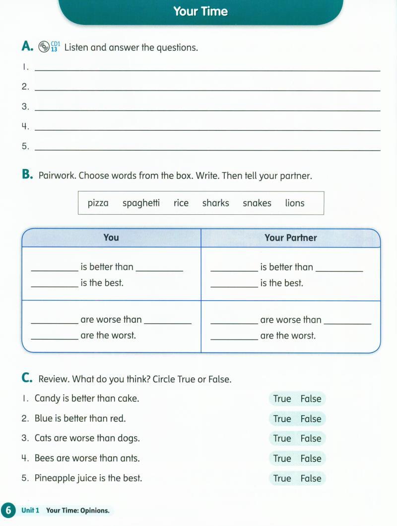 English Time 6 Student Book And Audio CD 2nd Edition