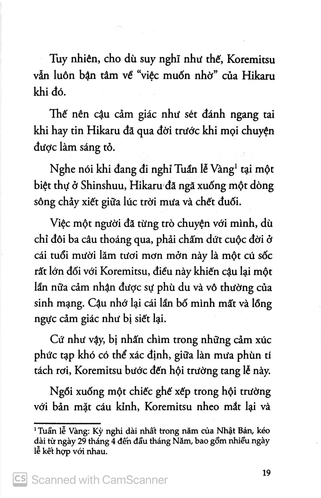 Khi Hikaru Còn Trên Thế Gian Này…… Aoi