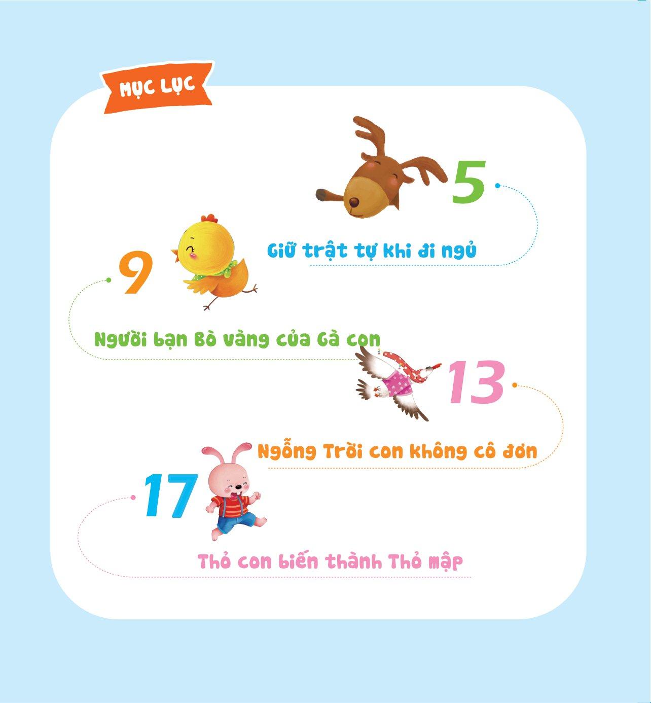 Sách Dán Hình Dạy Trẻ Thói Quen Tốt - Giữ Trật Tự Khi Đi Ngủ