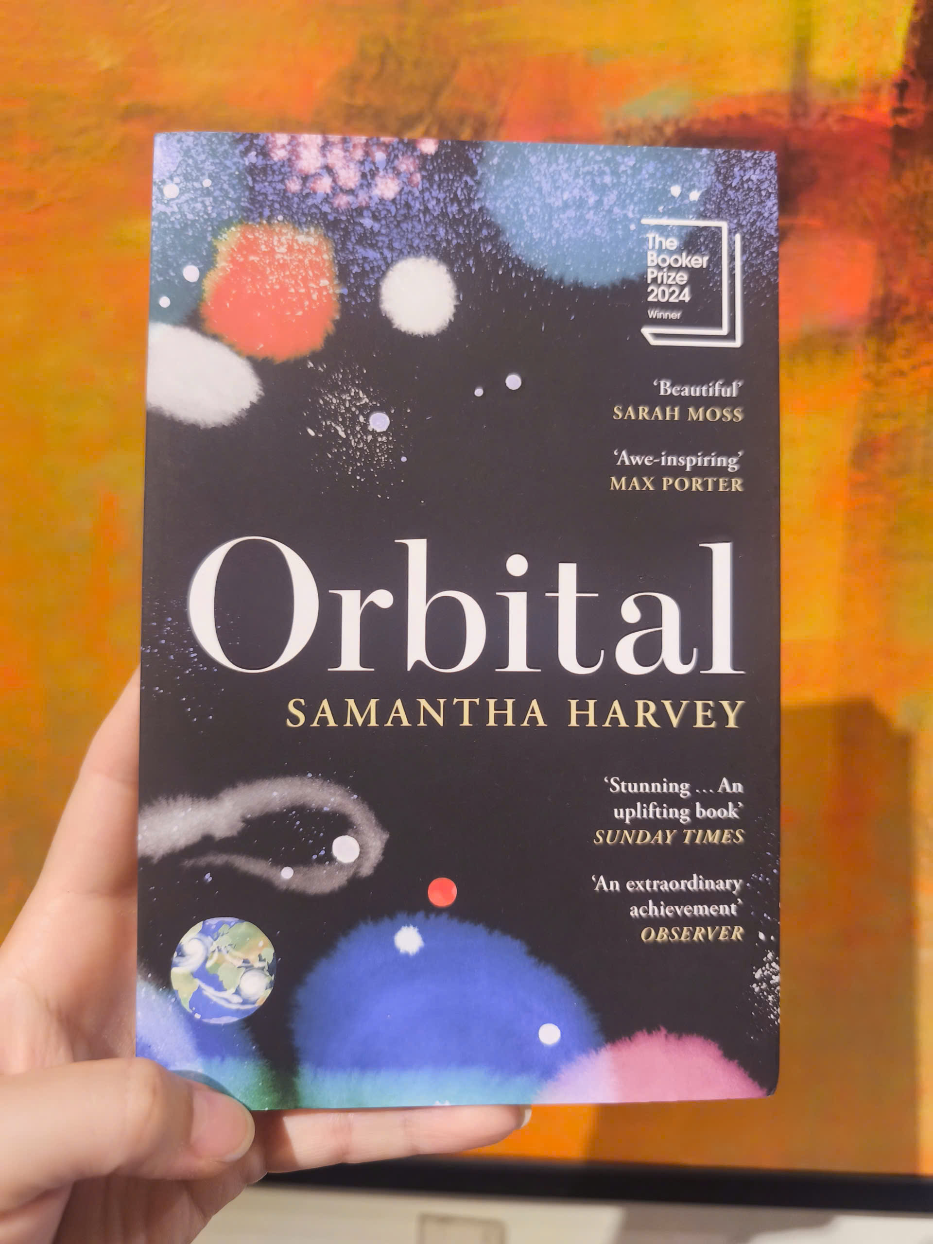 Sách - Orbital by Samantha Harvey - Best Science Fiction & Fantasy/Booker Prize Winner 2024