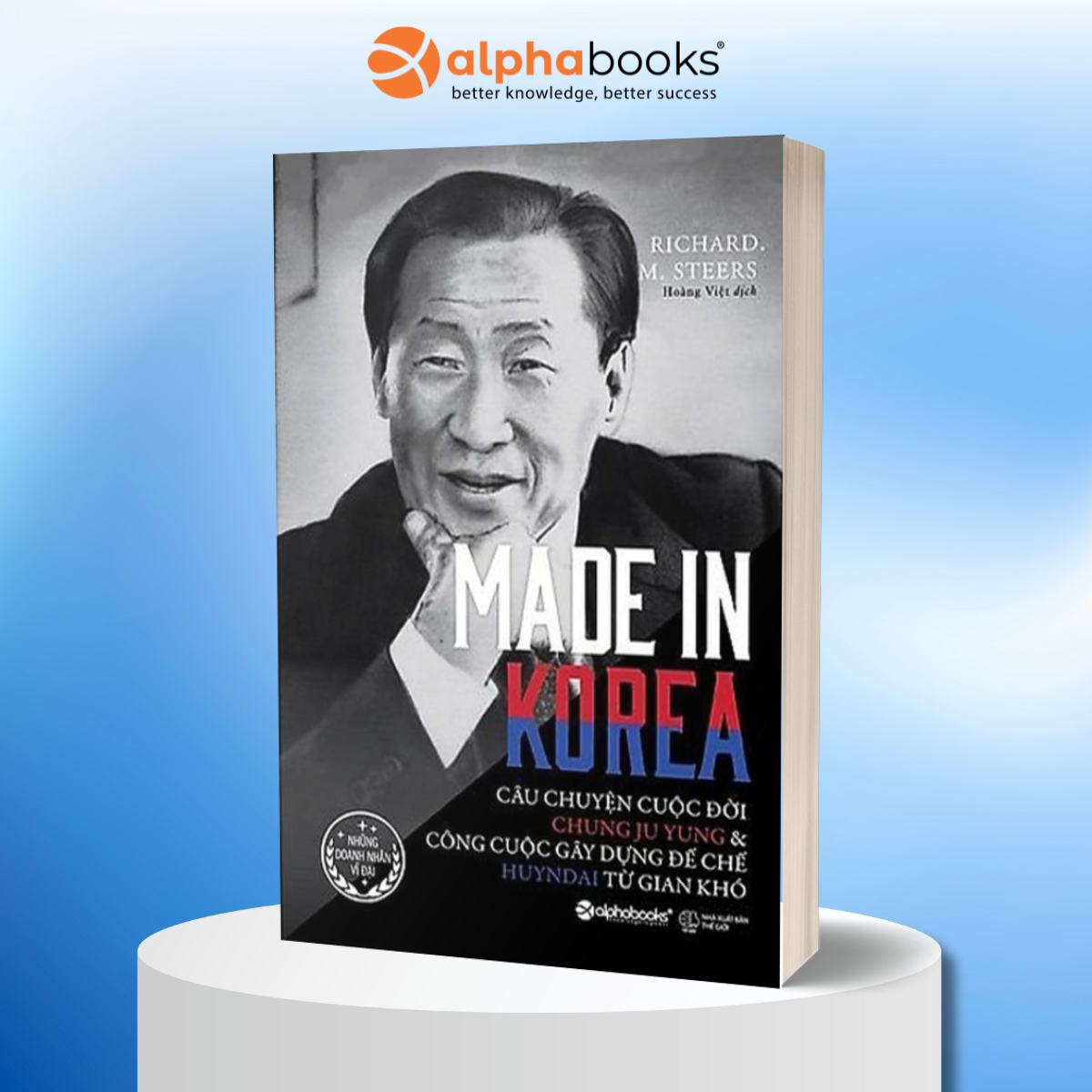 Combo Made In Japan - Câu Chuyện Về Akio Morita Và Đế Chế Sony + Made In Korea - Câu Chuyện Cuộc Đời Chung Ju Yung Và Cuộc Gây Dựng Đế Chế Huyndai Từ Gian Khó