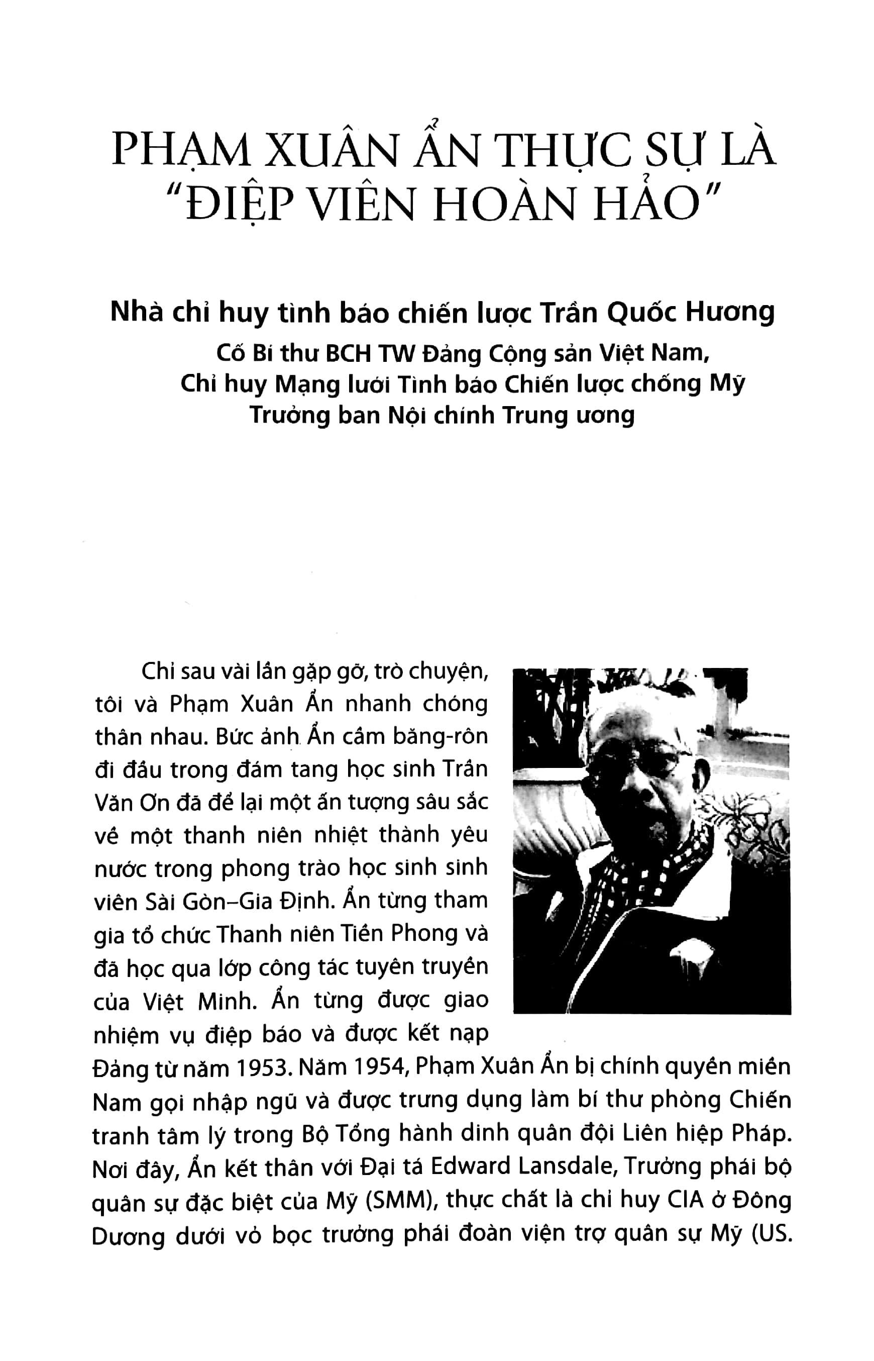 Điệp Viên Hoàn Hảo X6 - Phạm Xuân Ẩn - Bìa Cứng (Tái Bản 2022)