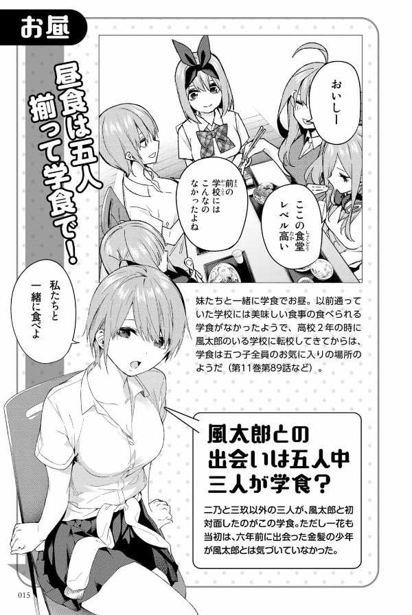 五等分の花嫁 キャラクターブック 一花 (KCデラックス)