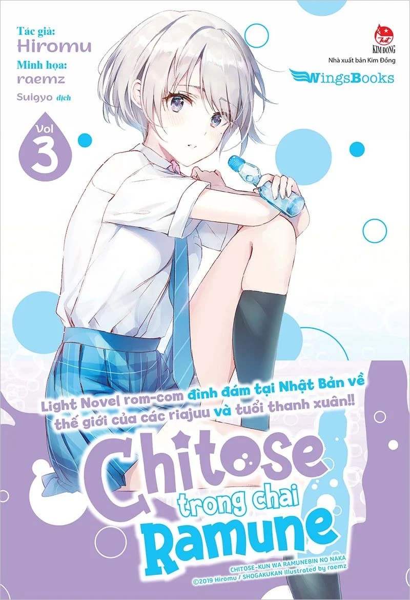 Sách - Chitose trong chai ramune (combo 7 tập từ tập 1 đến 6.5)