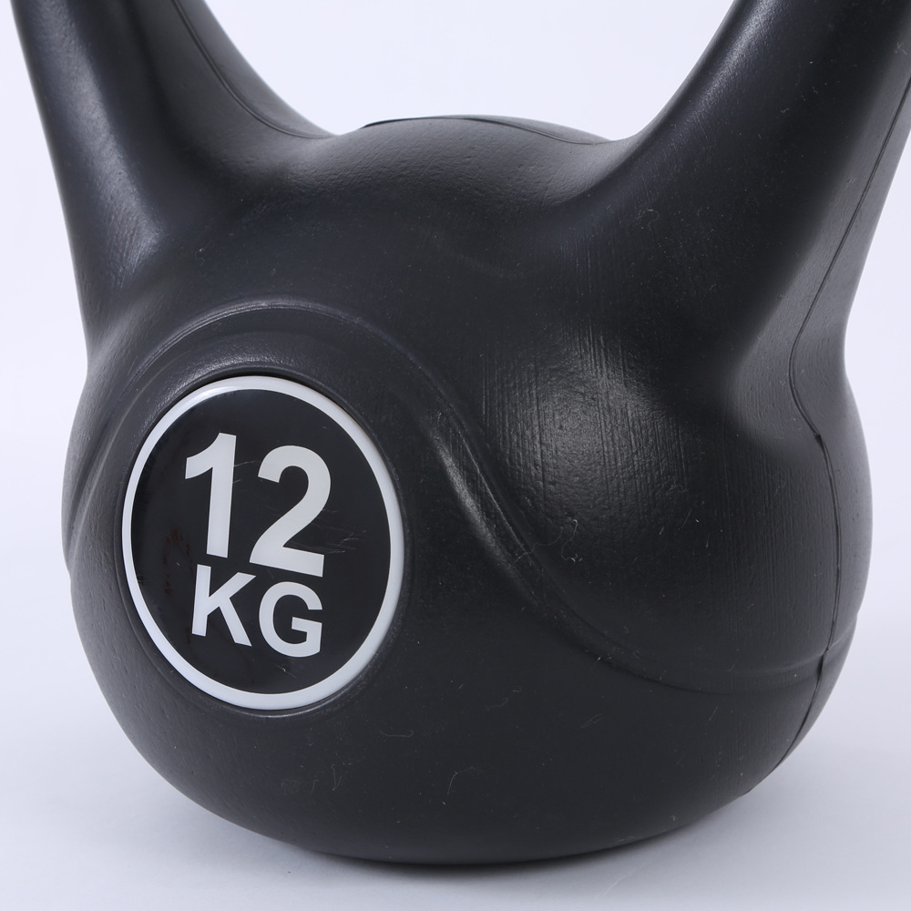 Tạ Bình Vôi tập gym 12kg, Tạ Ấm chất liệu nhựa PE bọc bê tông là dụng cụ lý tưởng cho các buổi luyện tập gym hiệu quả và thuận tiện ngay trong nhà.