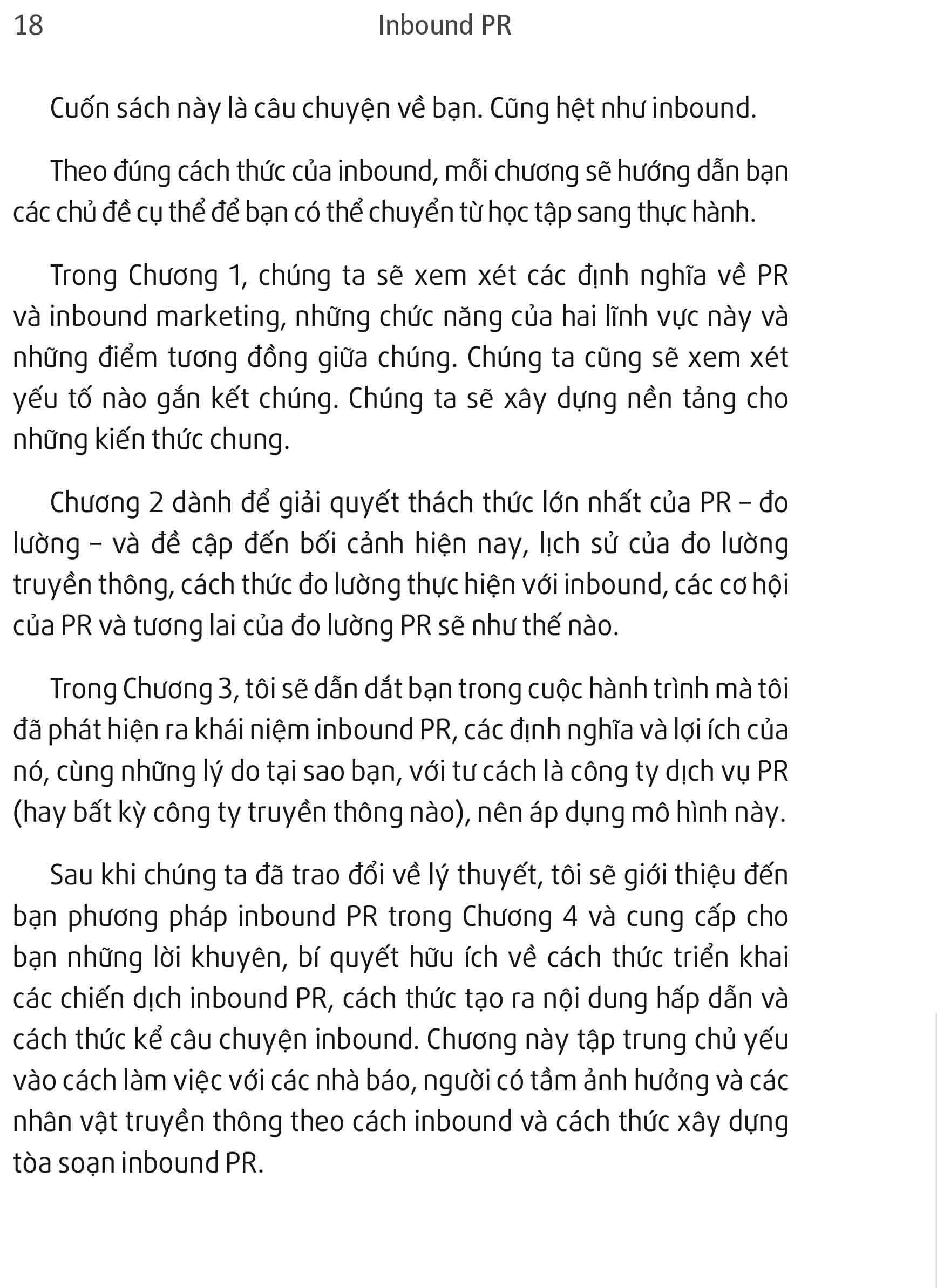 Inbound PR - Dịch Chuyển Hoạt Động Theo Mô Hình Inbound