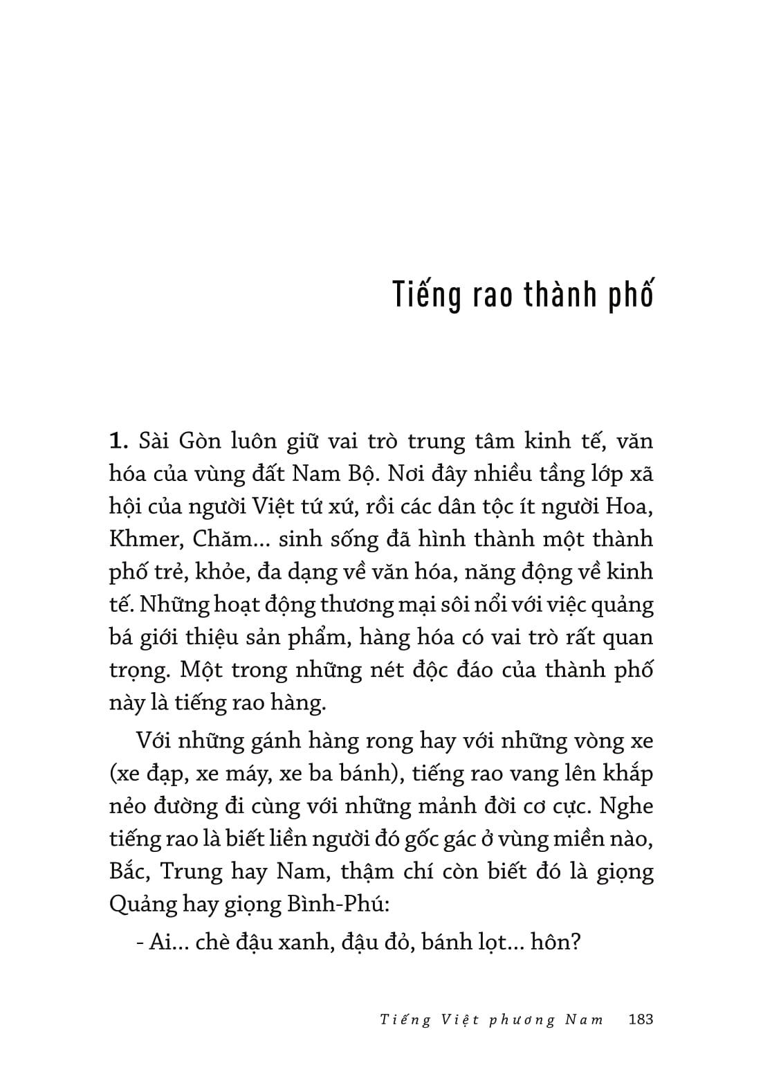 Tiếng Việt Phương Nam - Tiếng Việt Giàu Đẹp
