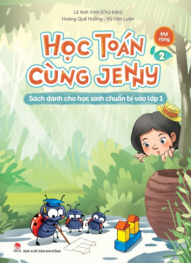 Học Toán Cùng Jenny - Sách Dành Cho Học Sinh Chuẩn Bị Vào Lớp 1 - Bộ Mở Rộng - Tập 2