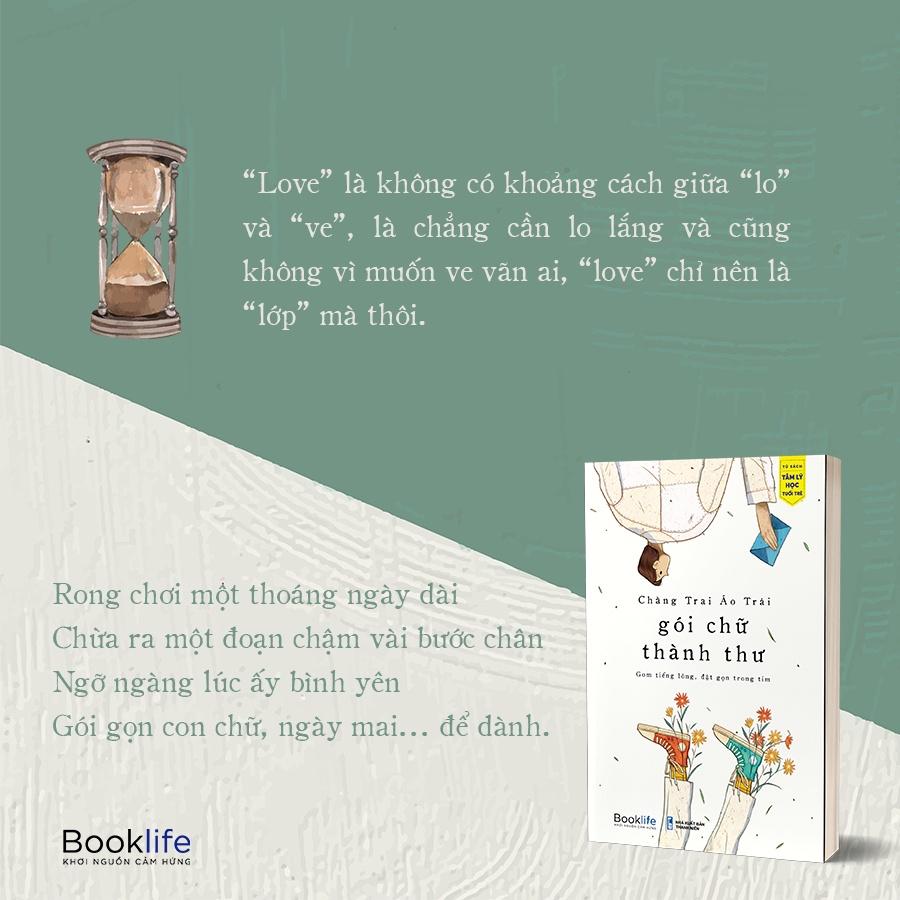 Sách Gói chữ thành thư Chàng trai áo trái - BẢN QUYỀN
