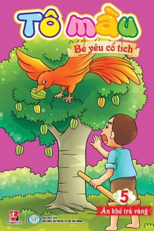 Bộ 12 cuốn Tô Màu Bé Yêu Cổ Tích