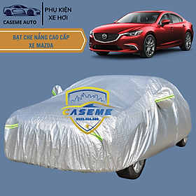 [MAZDA] Bạt Phủ Xe Ô Tô 3 Lớp Tráng Nhôm Cao Cấp – Chống Nóng, Chống Thấm, Chống Bụi | Hàng Chính Hãng