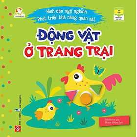 Hình Dán Ngộ Nghĩnh - Phát Triển Khả Năng Quan Sát - Động Vật Ở Trang Trại