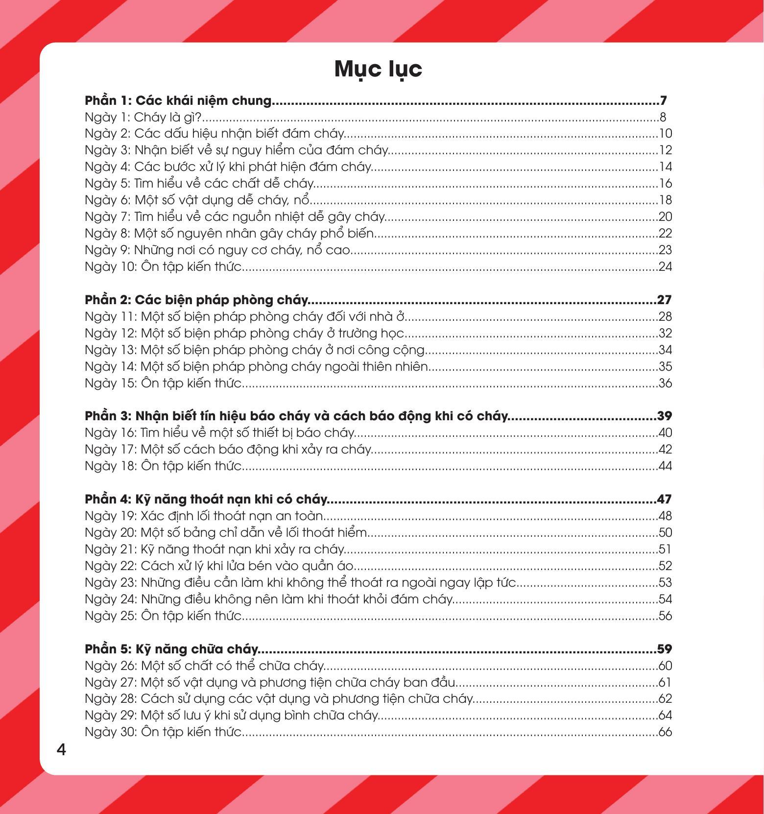 Sách - 30 Ngày Cùng Em Học Hiểu Về - Phòng Cháy, Chữa Cháy