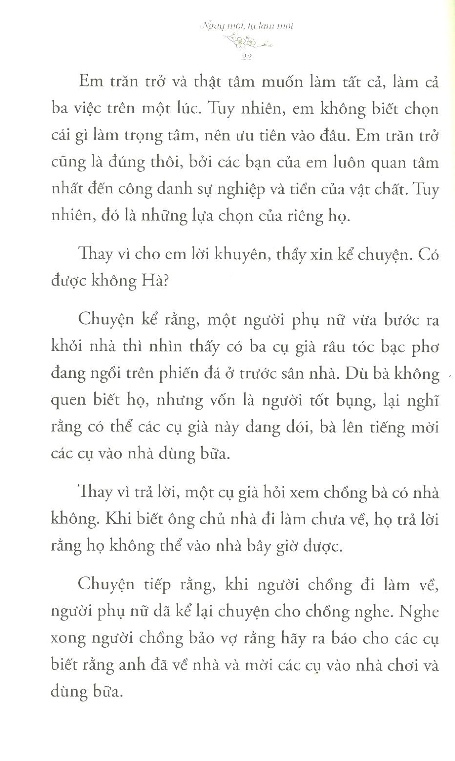 Ngày Mới, Tự Làm Mới